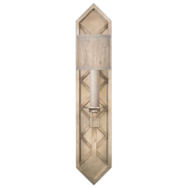 Cienfuegos Elegance Gold Leaf Dimmable Wall Sconce, 4.5" Shade
