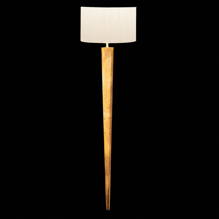Portobello Road Burnished Gold Leaf Dimmable Sconce