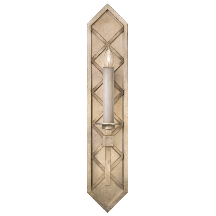 Cienfuegos Artisan Gold Leaf 1-Light Bronze Sconce