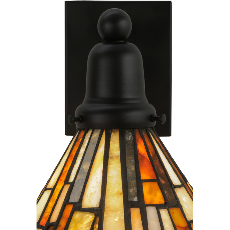 Solar-Powered Copper 1-Light Artisan Crafted Sconce