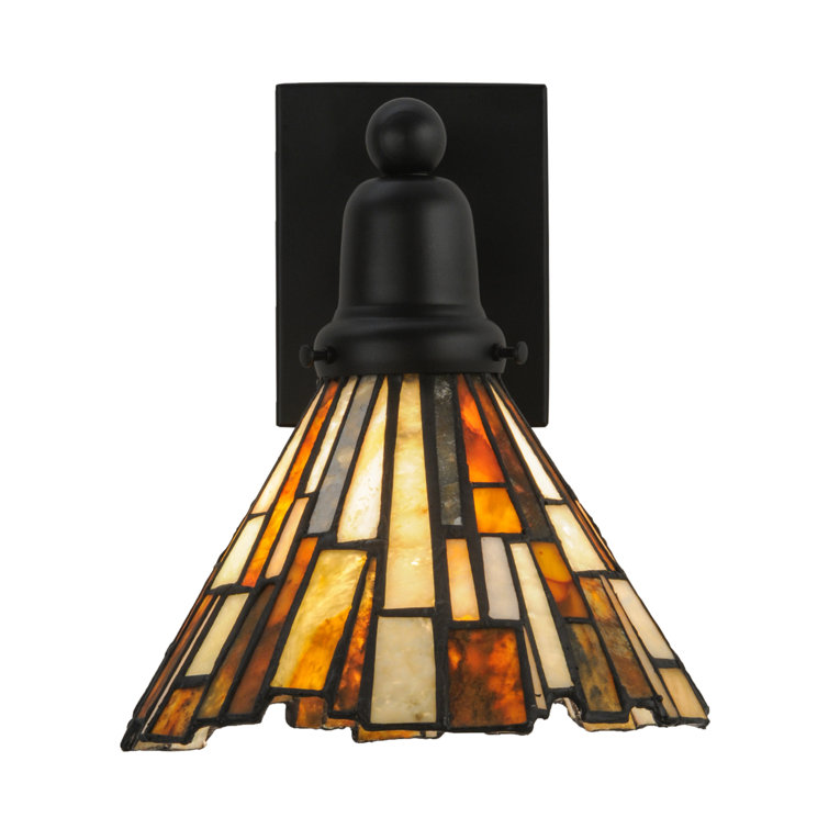 Solar-Powered Copper 1-Light Artisan Crafted Sconce
