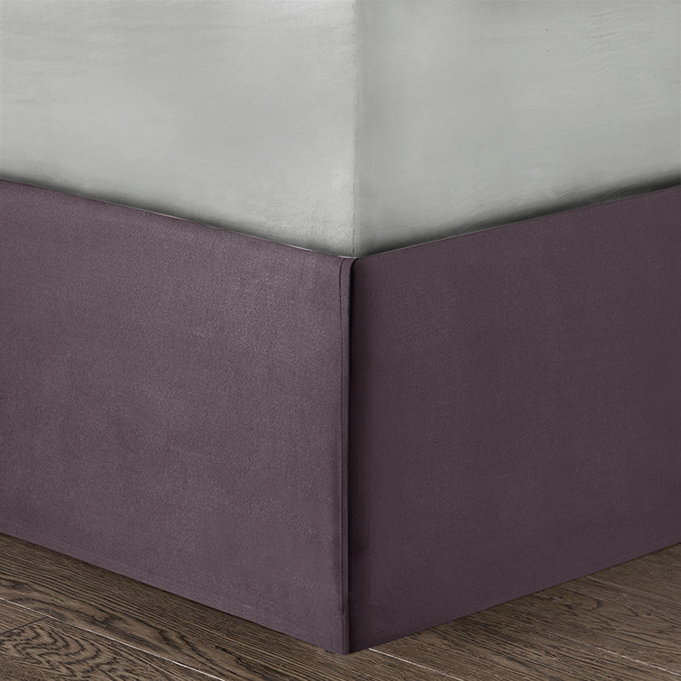 Joella 24-Piece Plum Microfiber Queen Bedding Set