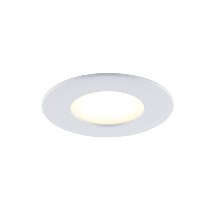 4.5'' White Circular RGB LED Smart Recessed Light