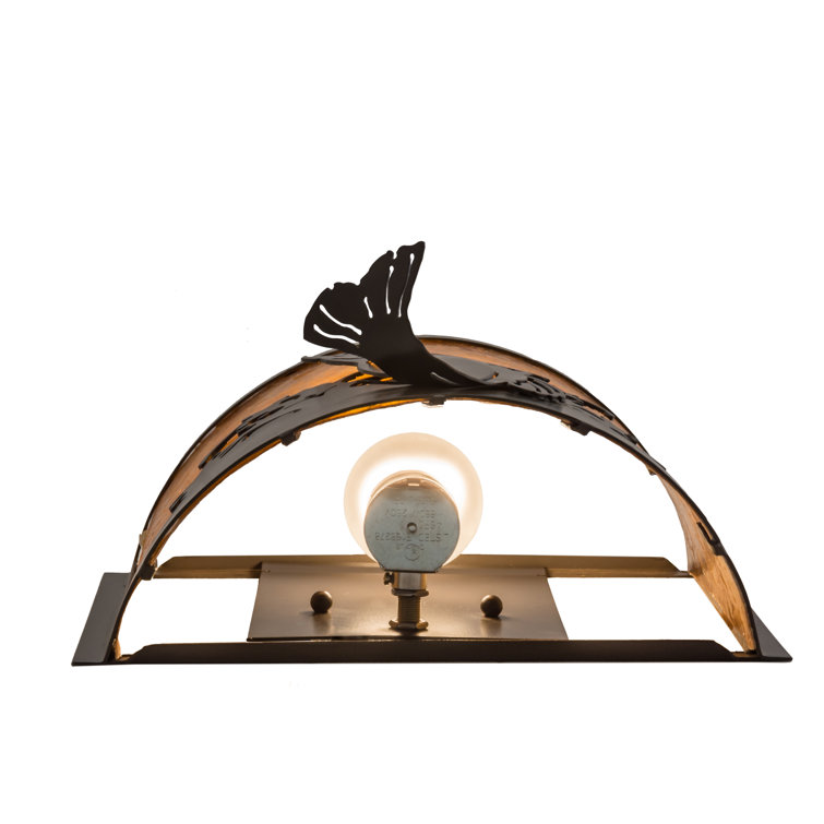 Timeless Bronze 12" Direct Wired Electric Sconce