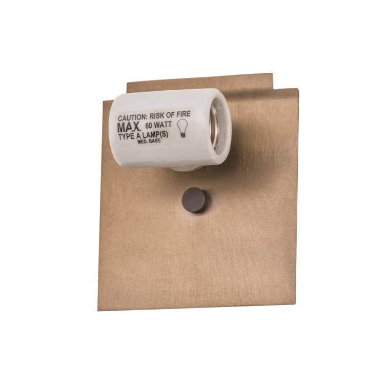 Bronze 16" Dimmable Direct Wired Sconce