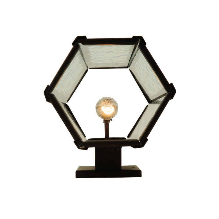 Heavenly Glow Mahogany Bronze 1-Light Sconce with Clear Water Glass