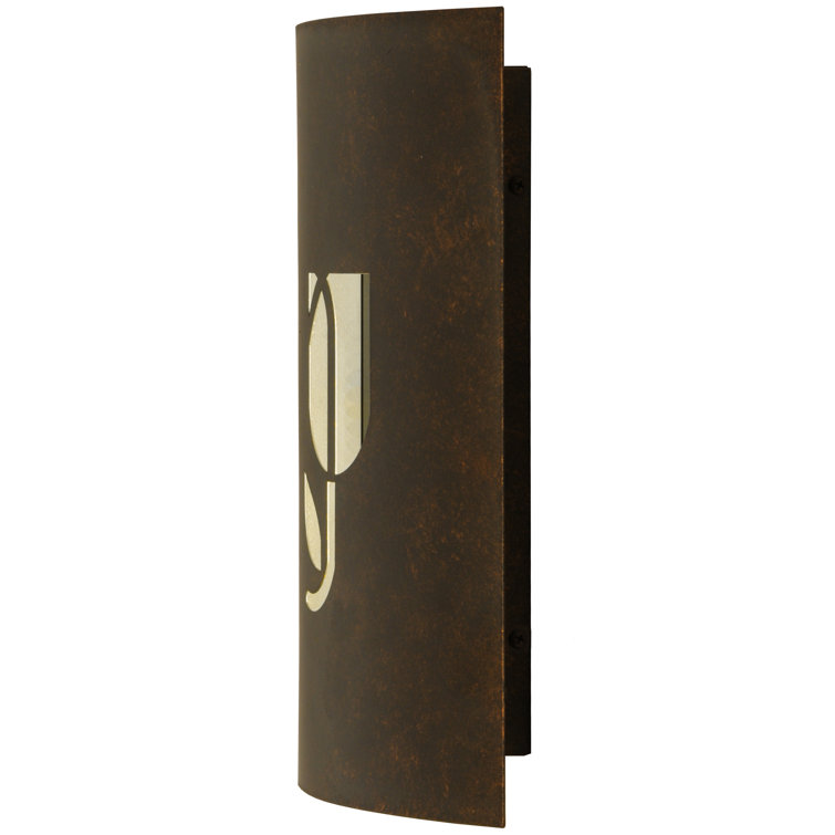 Country Inn Gold Metal LED Wall Sconce with Black Shade