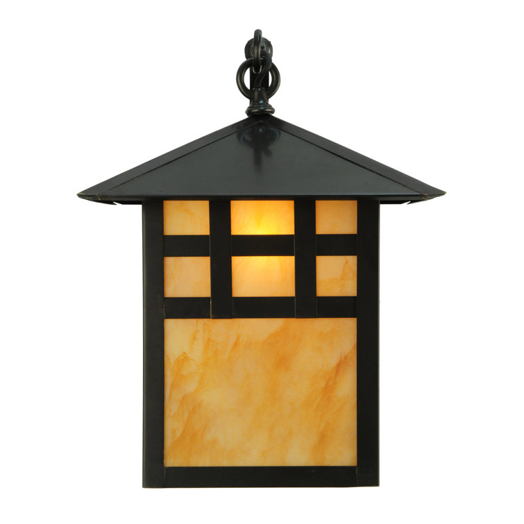 Seneca Black Energy Star 1-Light Outdoor Lantern Wall Sconce
