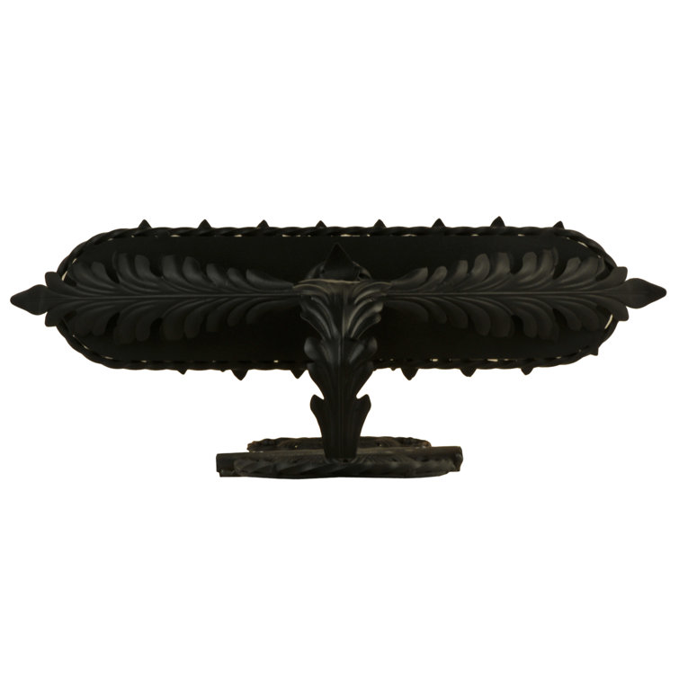 Victorian Black Steel 5-Light Wall Sconce