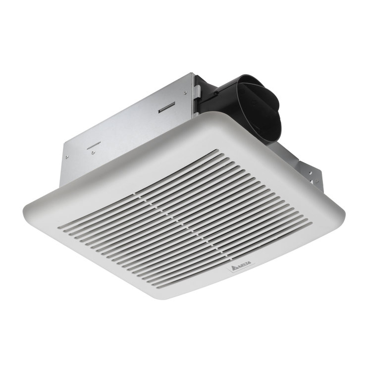 Slim White Energy Star Certified Bathroom Exhaust Fan