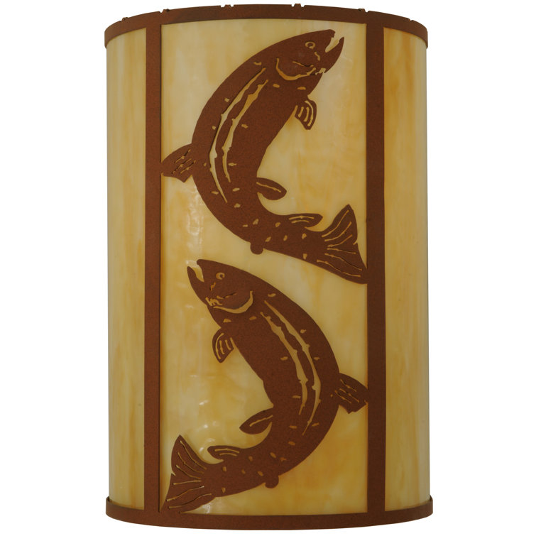 Black Dimmable Vanity Sconce with Energy Star 1-Light Feature
