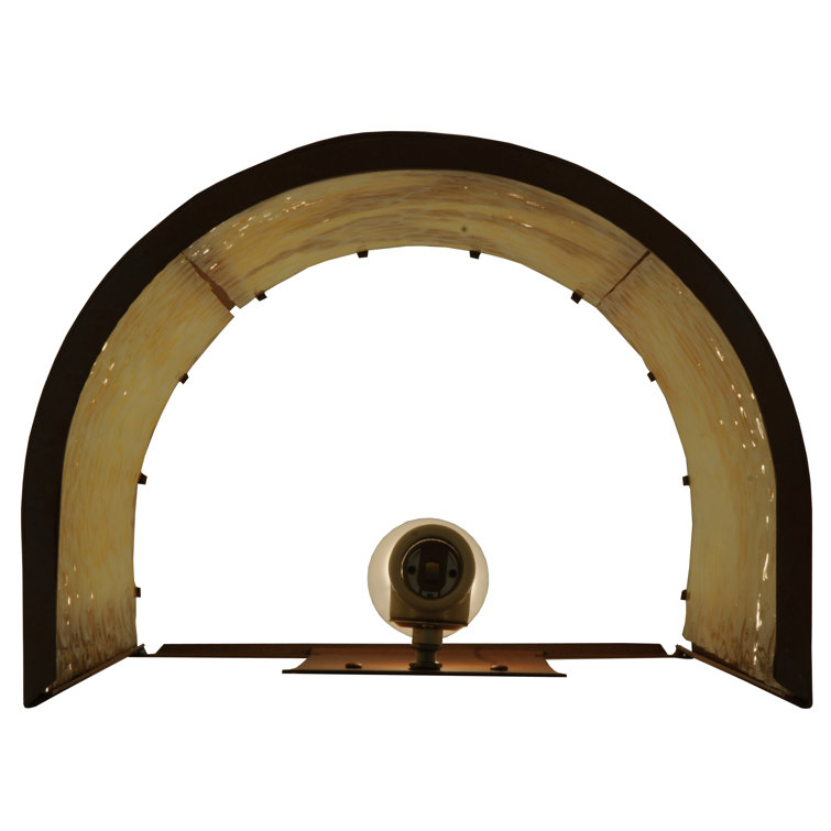 Black Dimmable Vanity Sconce with Energy Star 1-Light Feature