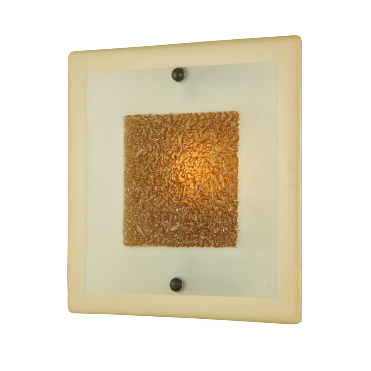 Bronze Direct Wired Electric 1-Light Wall Sconce