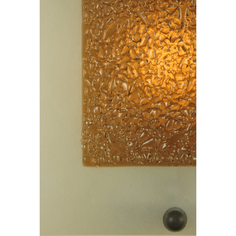 Bronze Direct Wired Electric 1-Light Wall Sconce
