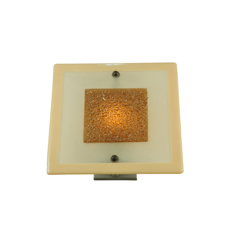 Bronze Direct Wired Electric 1-Light Wall Sconce