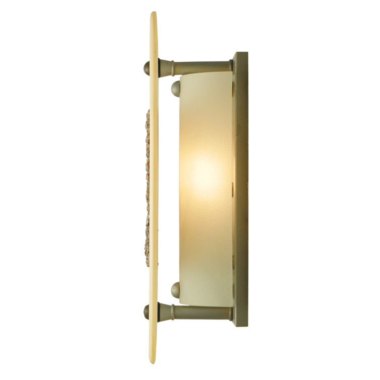 Bronze Direct Wired Electric 1-Light Wall Sconce