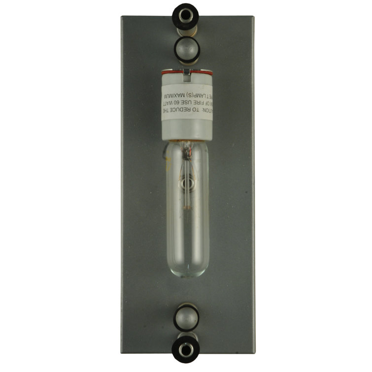 Bronze Direct Wired Electric 1-Light Wall Sconce