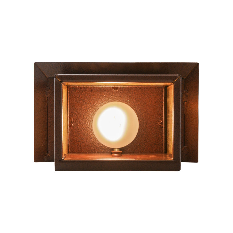 Rustic Pinecone Beige Glass Wall Sconce