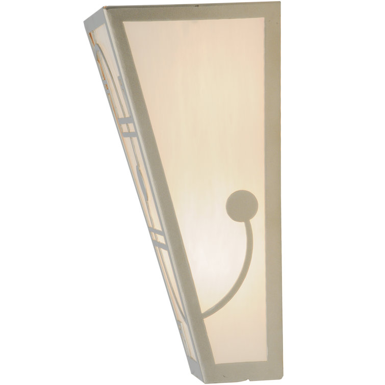 Art Deco Bronze 2-Light Dimmable Wall Sconce