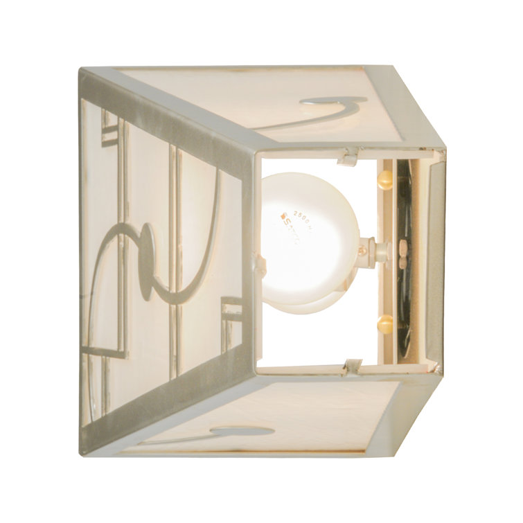 Art Deco Bronze 2-Light Dimmable Wall Sconce
