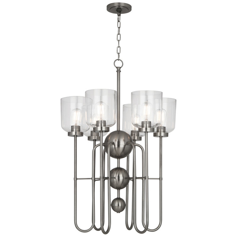 Williamsburg Tyrie Classic Nickel 6-Light Chandelier