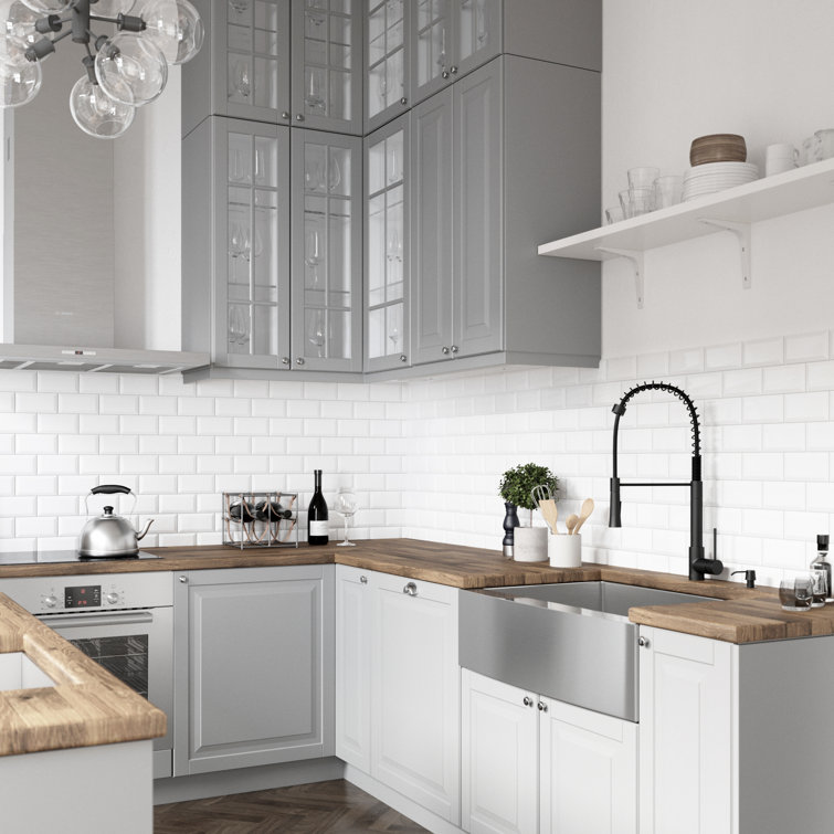 Stainless Steel Pull-Down Kitchen Faucet with Soap Dispenser