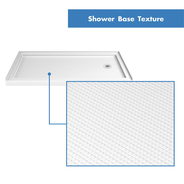Duet 60" Brushed Nickel Frameless Sliding Shower Kit
