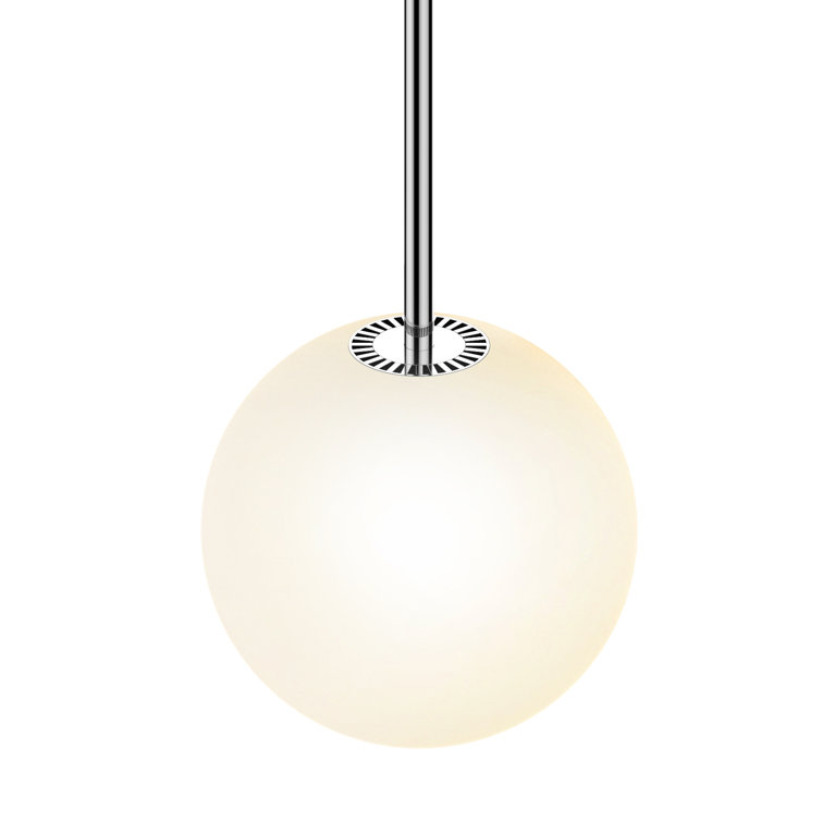 32" Wide Bola Felt LED Pendant with Dimmable Warm Light