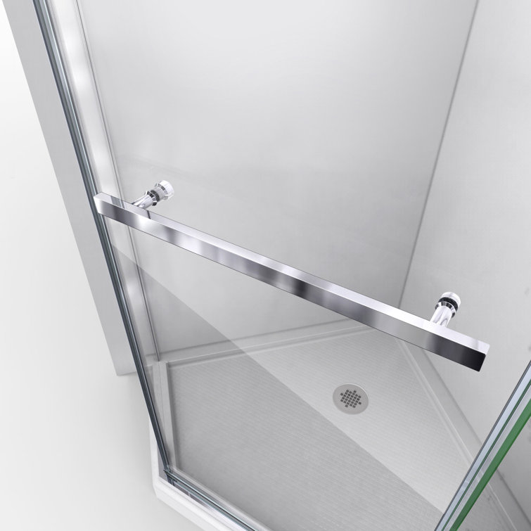 DreamLine Prism 36" x 72" Frameless Neo-Angle Pivot Shower Enclosure in Black