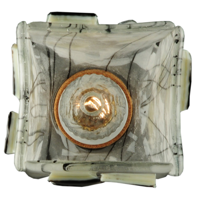 Kayme Brushed Nickel Globe Mini Pendant with Glass Shade