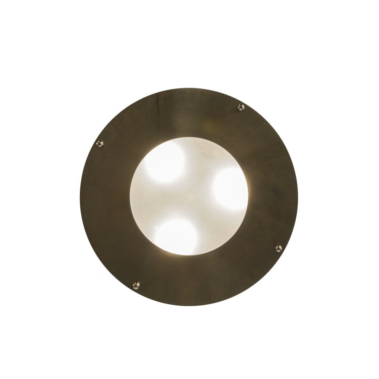 Contemporary Brushed Nickel 3-Light Chandelier with Glass Accents