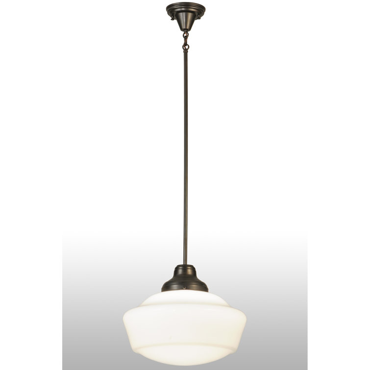Revival Craftsman Brown 16" Globe Pendant for Indoor/Outdoor