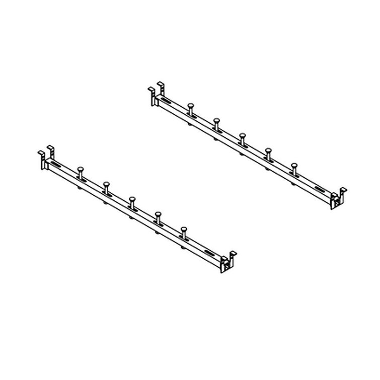 36" Stainless Steel Undermount Sink Support Kit