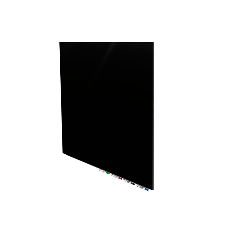 Aria 48'' x 48'' White Magnetic Glass Whiteboard