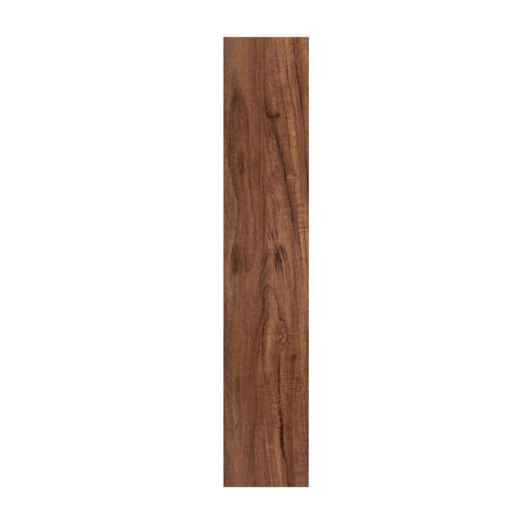 Rustic Cherry 48" Vinyl Plank Flooring with Water Protection