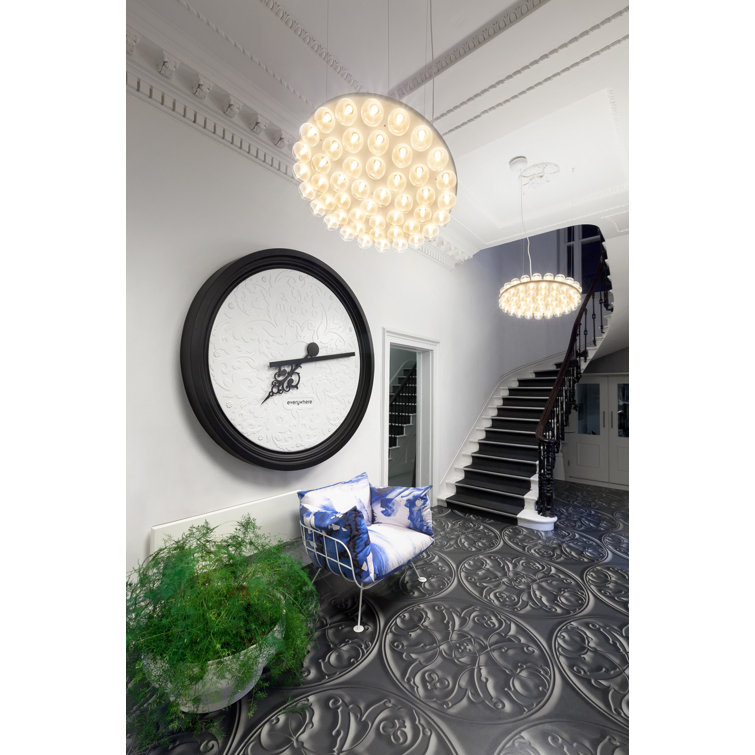 White LED Round Double Suspension Light