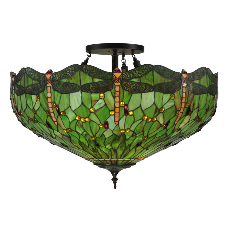 Elegant Bronze 5-Light Globe Chandelier with Glass Accents