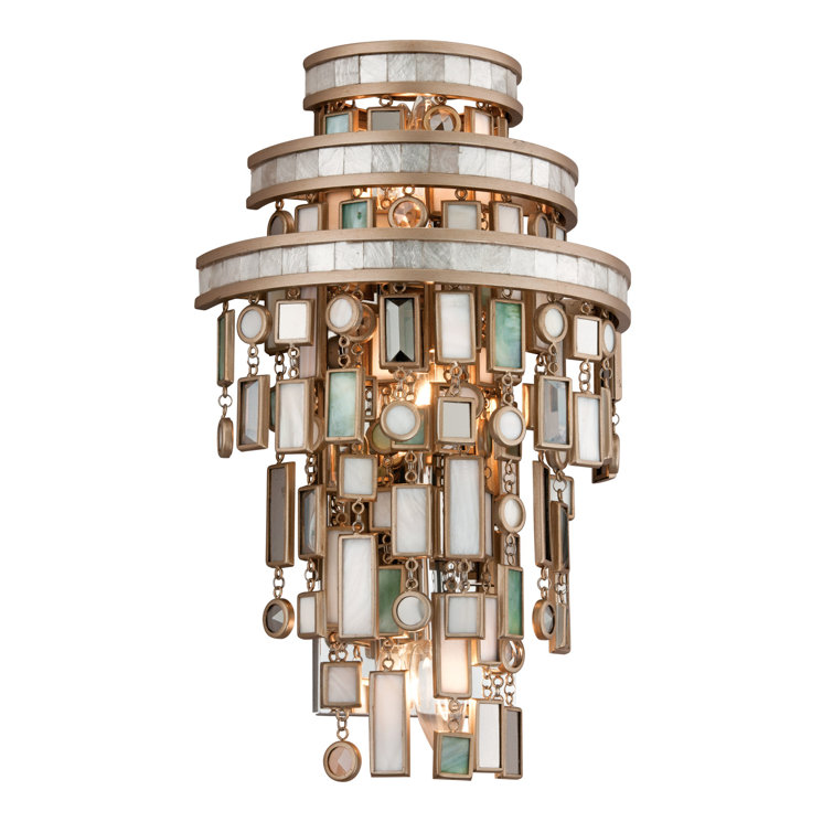 Contemporary Modern Silver 15.75" Wall Sconce