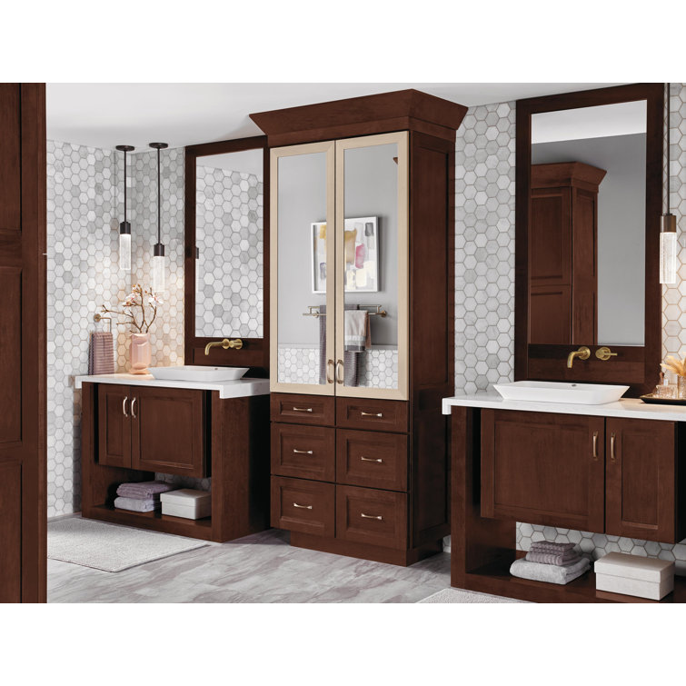 Trinsic Contemporary Bronze Wall-Mounted Bathroom Faucet