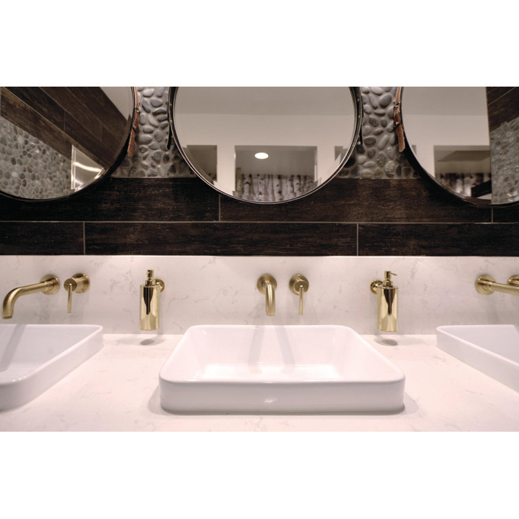 Trinsic Contemporary Bronze Wall-Mounted Bathroom Faucet