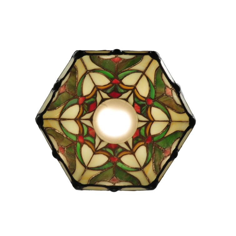 Middleton Mini Victorian Glass Pendant in Mahogany Bronze