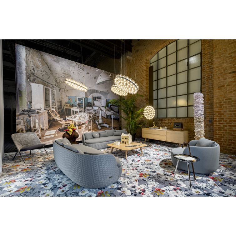 White LED Round Double Suspension Light