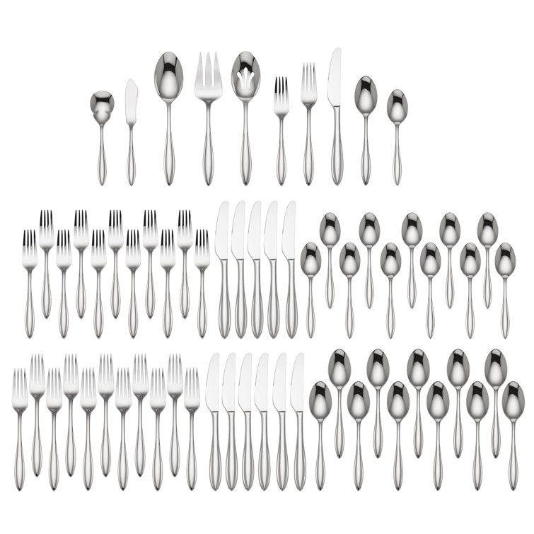 Modern Tarnish Resistant Stainless Steel Serving Spoon Set