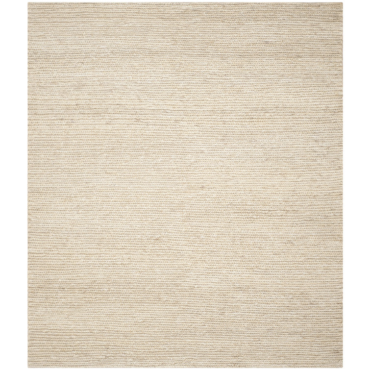 Hand-Knotted Birch & Cotton Blend 8' x 10' Area Rug