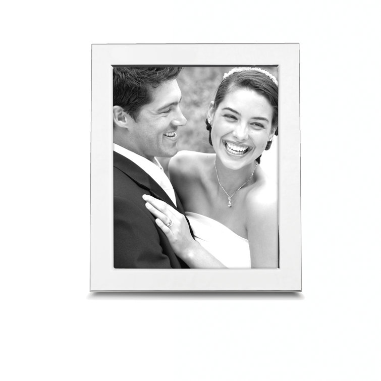 Classic Silver-Plated 8x10 Tabletop Picture Frame