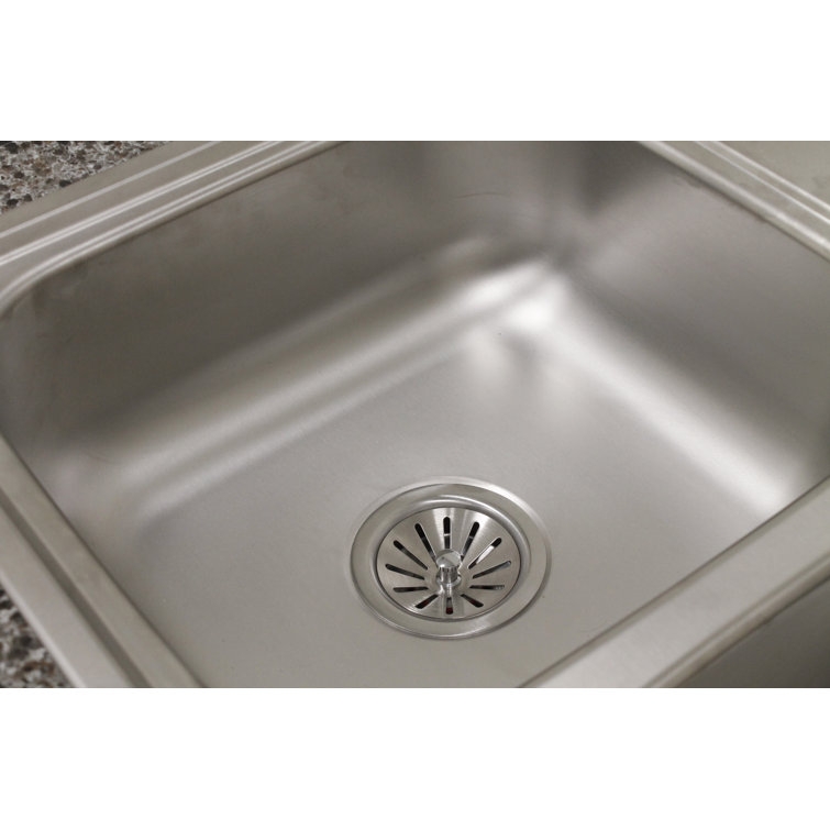 Keeney Stainless Steel Kitchen Sink Strainer with Brass Shank