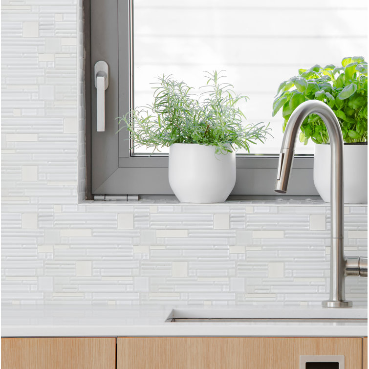 Energy Glass Interlocking Mosaic Tile for Walls