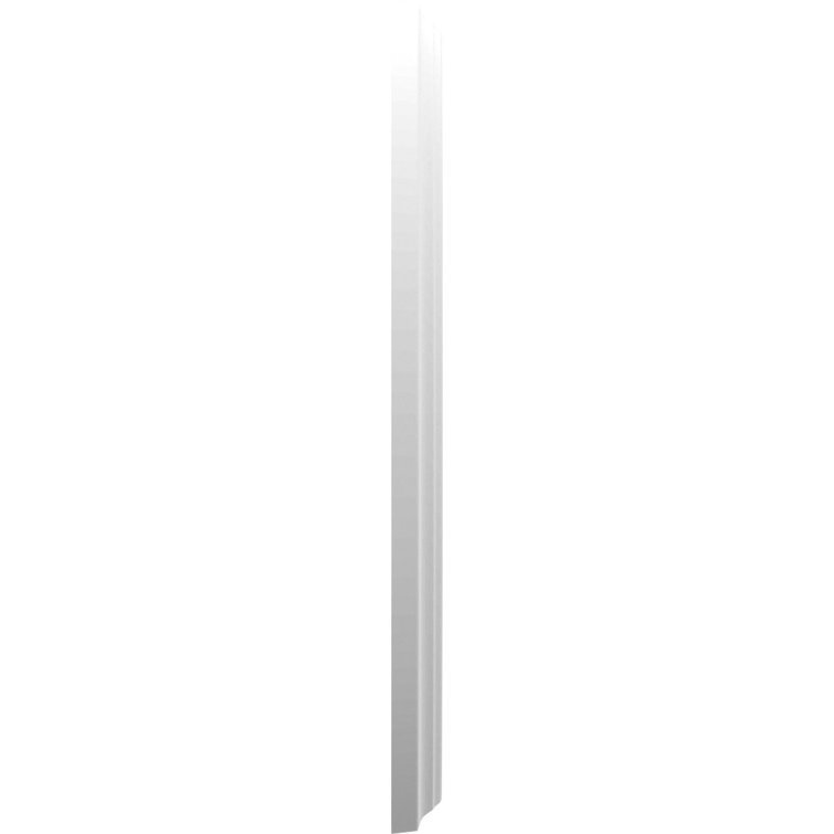 Berkshire 19'' White Thermoformed PVC Ceiling Medallion