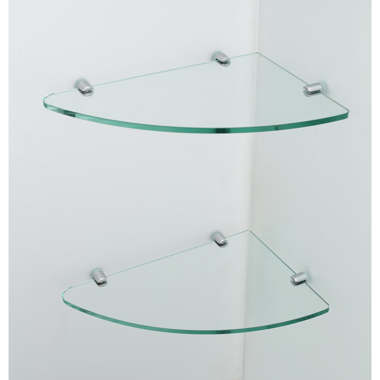 Belmore 60'' x 60'' Frameless Clear Tempered Glass Tub Door