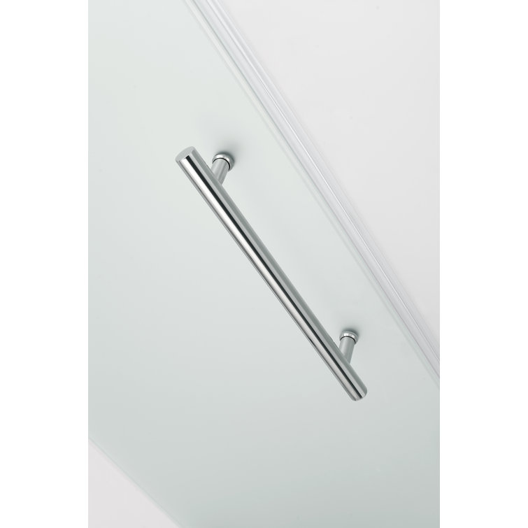 Belmore 55 x 72 Frosted Tempered Glass Frameless Shower Door